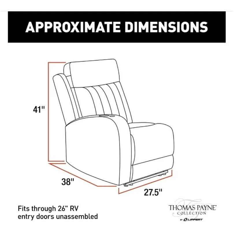 Right hand recliner, Seism (R)